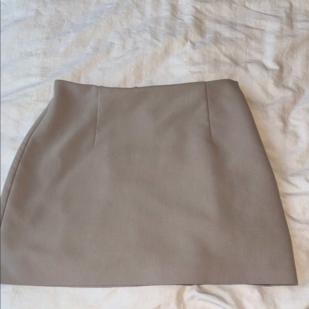 Abercrombie & Fitch Beige Mini Skirt